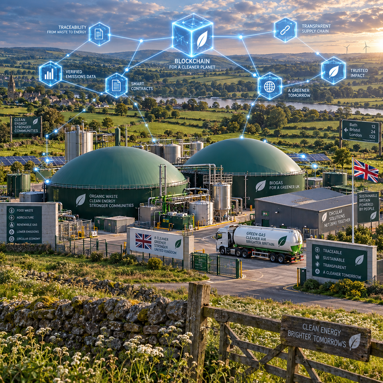 How Blockchain And Green Tech Are Reshaping Uk Industries In 2026 From Sustainable Biogas